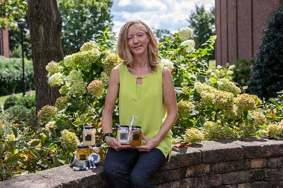 Nursing professor lives the sweet life University